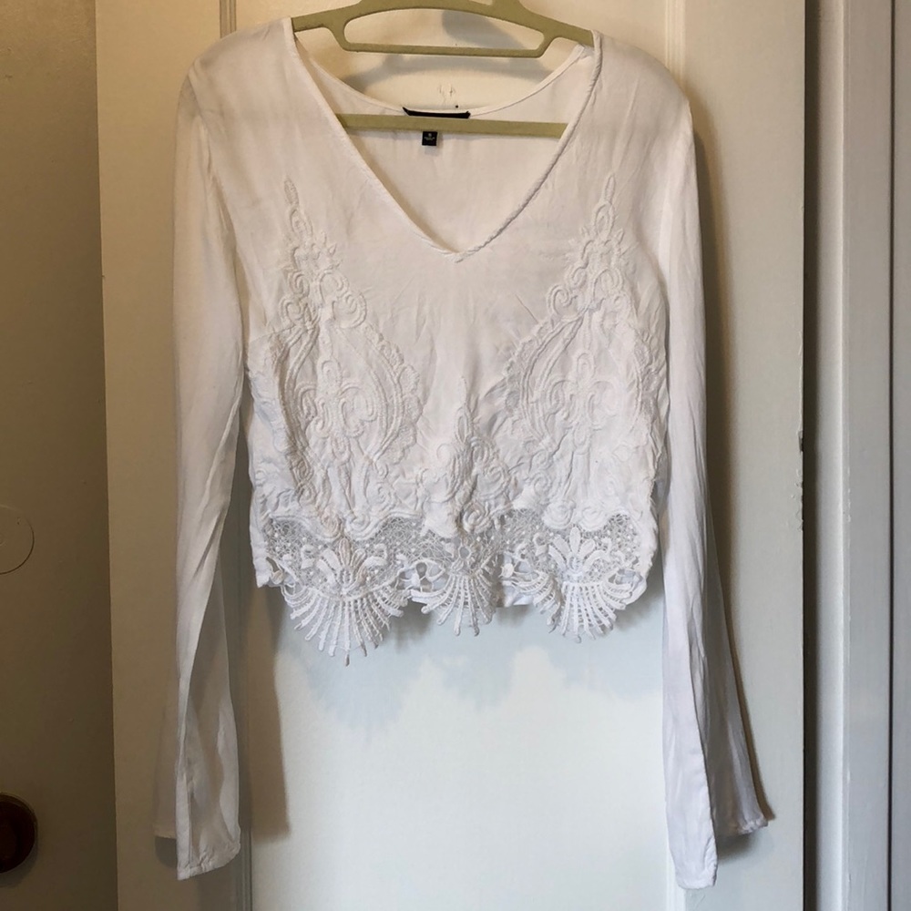 Kendall and Kylie for Pacsun White Top